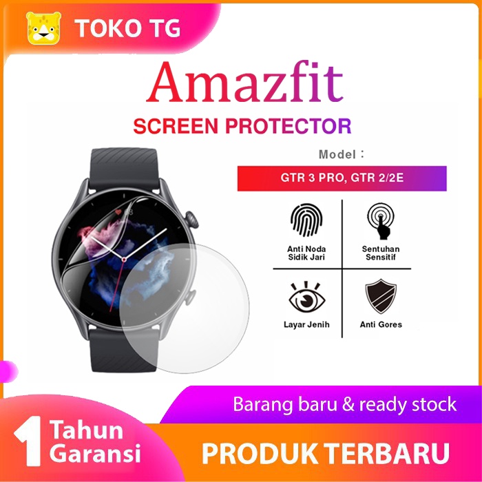 Amazfit Screen Protector Anti Gores Plastik GTS/GTR/Bip/T-Rex Series