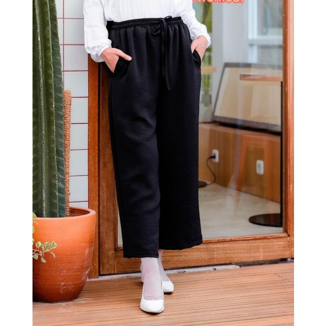 PAKAIAN WANITA - ARSY PANTS - CELANA WANITA - AIRFLOW - CELANA BAHAN - PAKAIAN TERLARIS