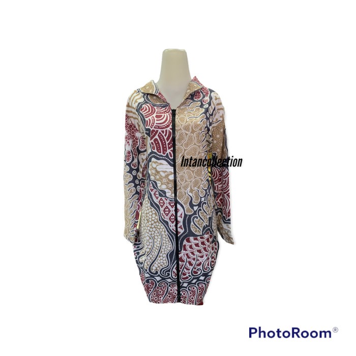 Batik atasan perempuan lengan panjang/batik lengan panjang primis - S