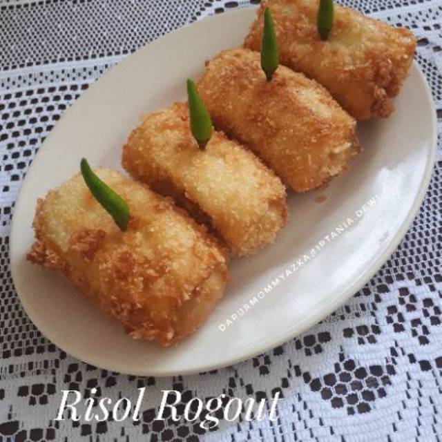 

Risol Rogout Kentang Wortel isi Sosis/Ayam/Bakso