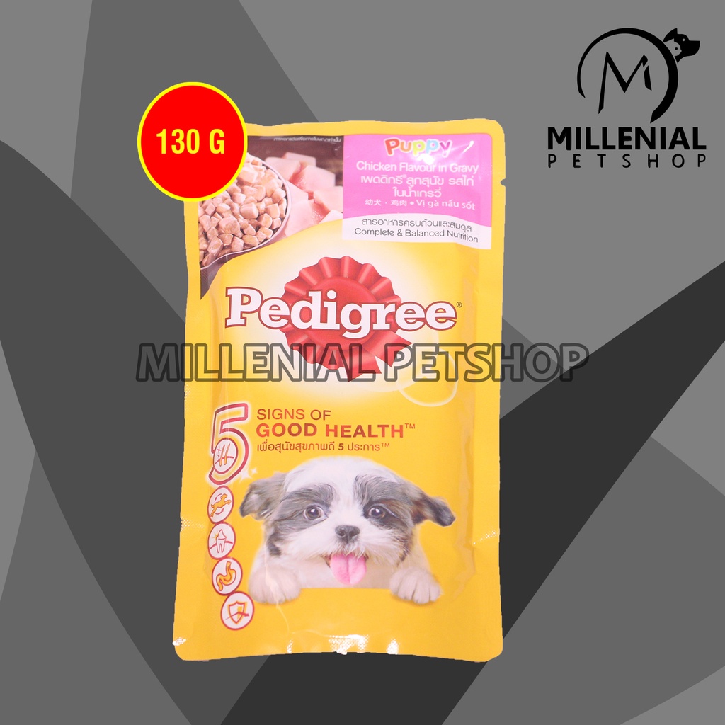 Makanan Anjing Pedigree pouch All Variant 130gr Dog Food 130 gr Wet Food Adult Puppy