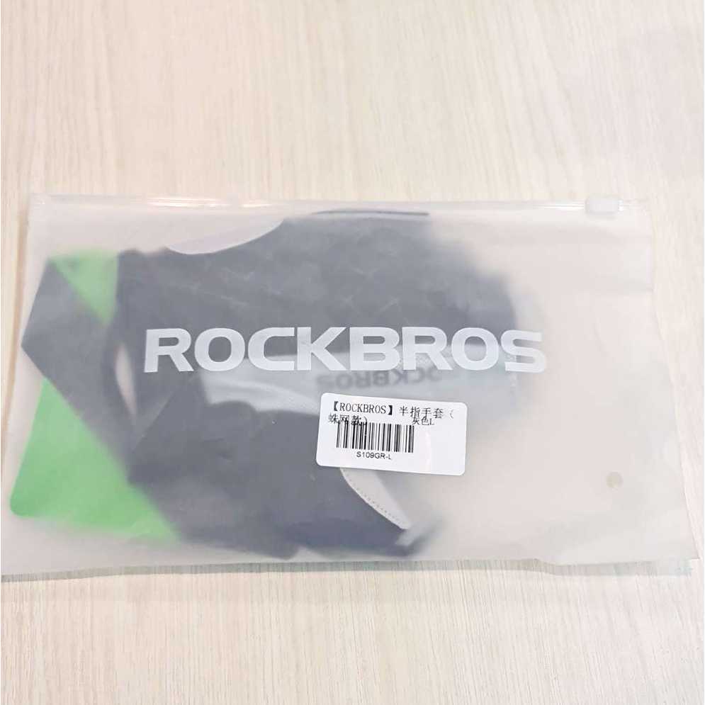 Sarung Tangan Sepeda Half Finger Anti Slip / Sarung Tangan Sepeda mtb Roadbike Rockbros - S109