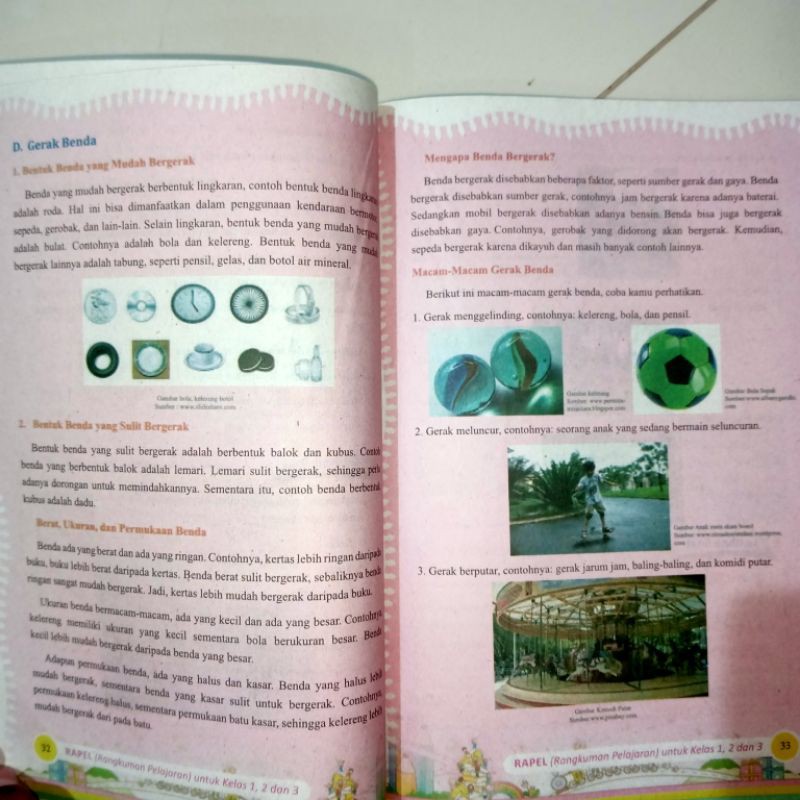 buku rapel untuk kelas 1,2&amp;3 (15×25cm)