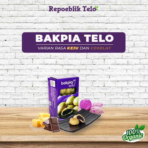 

Repoeblik Telo - Paket Bakpia Coklat Keju - Mix isi 9pcs