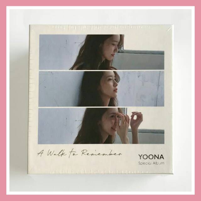 Album yoona - a walk to remember + poster