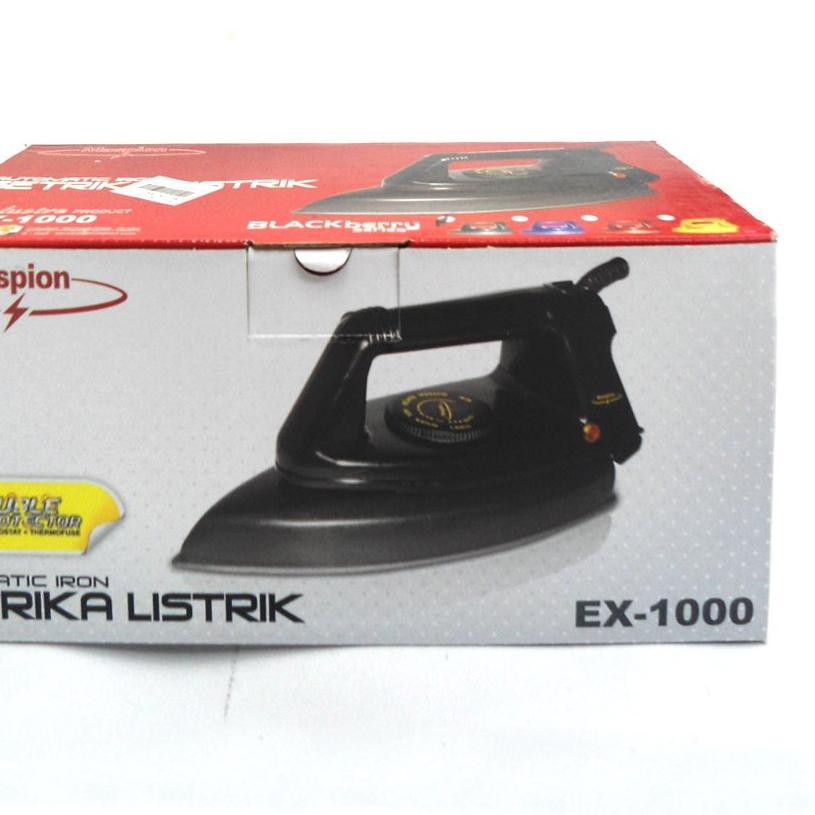 Jual Setrika Maspion Ex 1000 Setrika Gosokan Murah Berkualitas Automatic Dry Iron Indonesia Shopee Indonesia