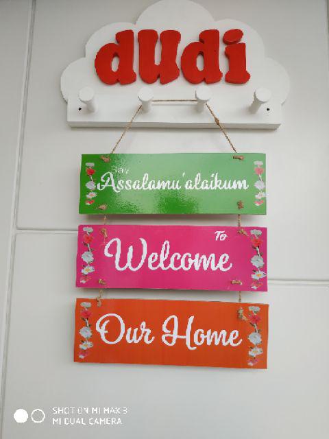 Hiasan Dinding Poster Kayu Al-206