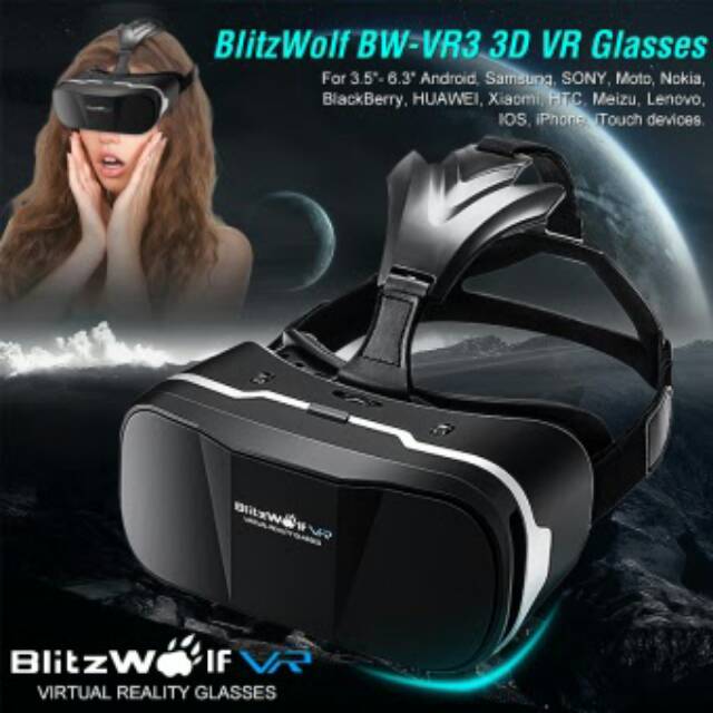 TERMURAH  BLITZWOLF VR BW-VR3 