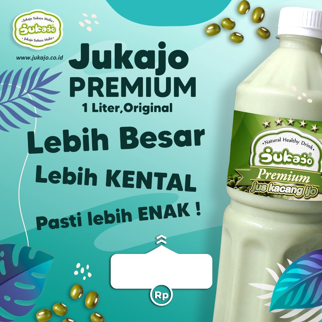 

JUKAJO PREMIUM HEALTHY DRINK JUS KACANG ASI BOOSTER JAMU INDONESIA