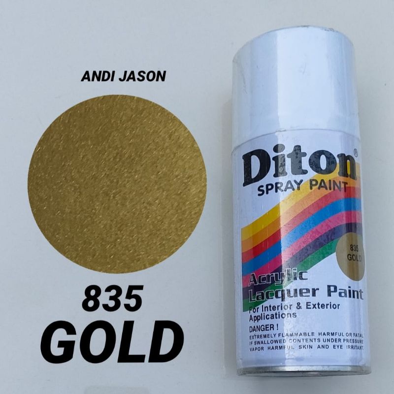 DITON CAT SEMPROT 300CC NO 835 GOLD