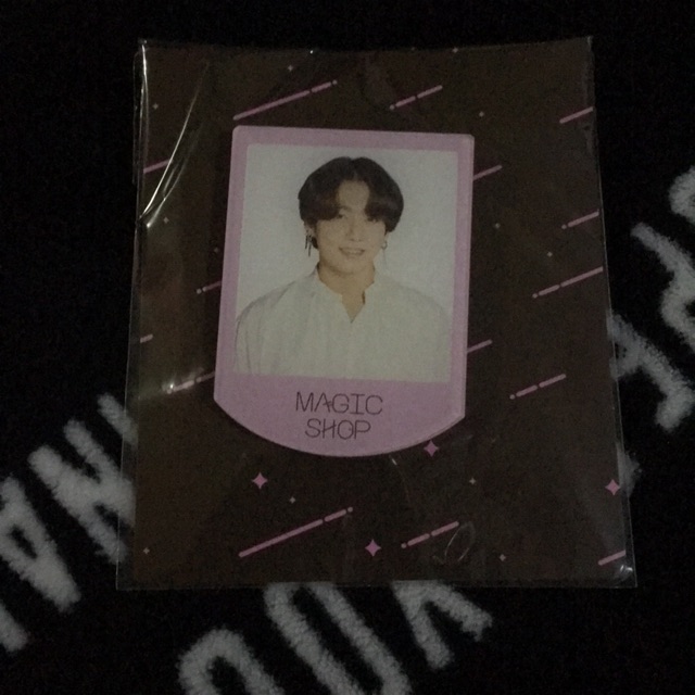 Official Jungkook BTS Muster 5th Japan Acrylic Badge