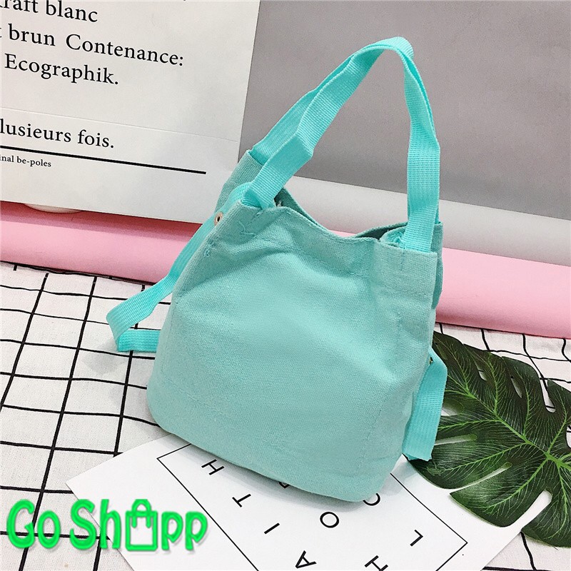 Mini Tote Bag Kanvas Import High Quality - ToteBag Kanvas Import Fashion Korea Termurah [TE01]