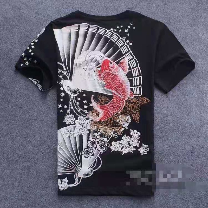 SK17 KAOS SUKAJAN IMPORT PRIA WANITA JEPANG KOREA KOI HARAJUKU ORIGINAL M-3XL