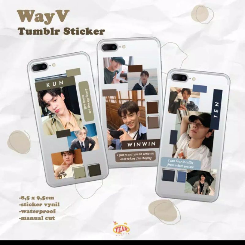CASE/CASING STIKER RESIN KPOP WAY V (BACA DEKSRIPSI PRODUK TERLEBIH DAHULU)