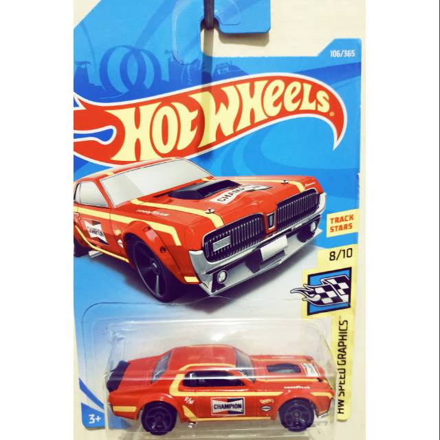 Hot Wheels 68 Mercury Cougar