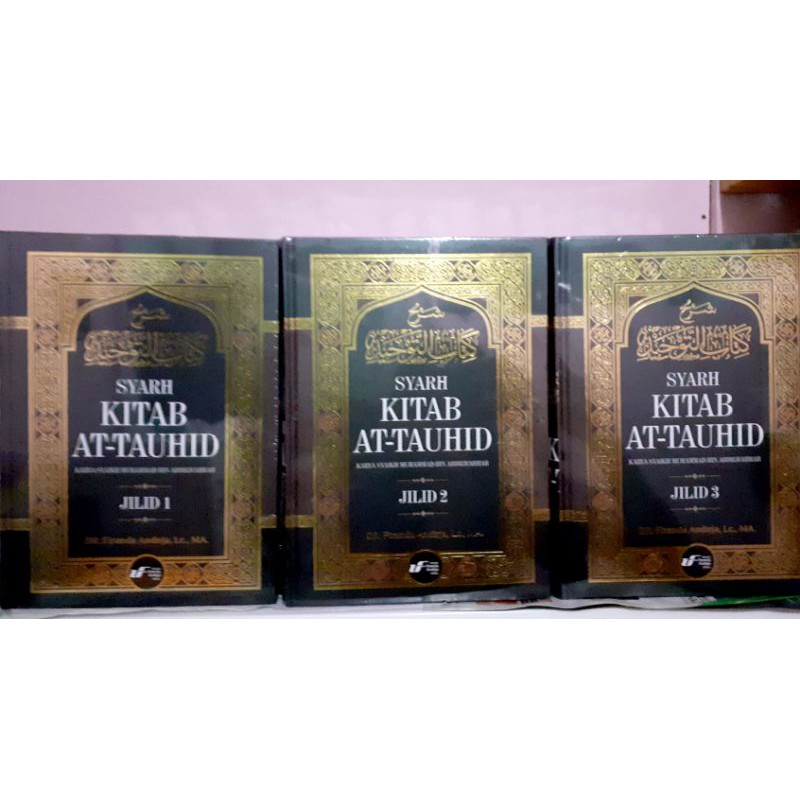 Paket Syarah Kitab At Tauhid 3 jilid Ustadz Firanda Andirja ORI