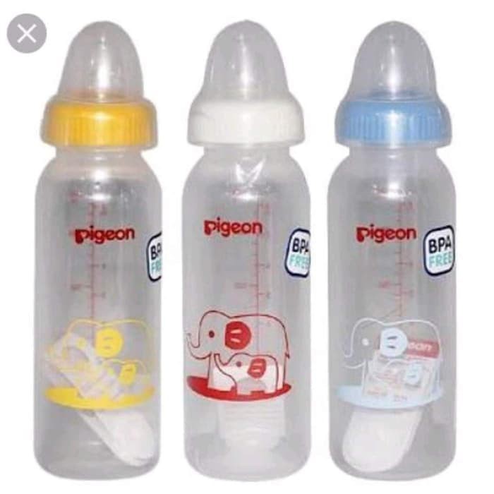 BOTOL BAYI PIGEON BESAR 240 ML-BOTOL SUSU BAYI PIGEON BESAR-BOTOL SUSU BAYI BPA FREE MURAH MERIAH