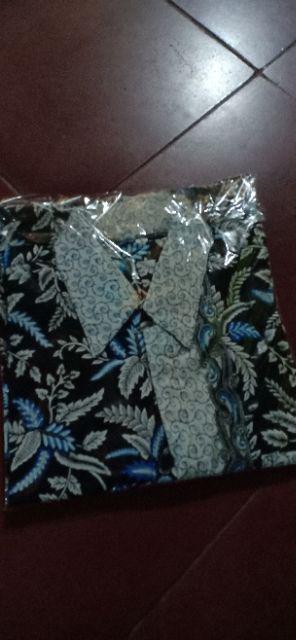 Kemeja Hem Batik Terviral Top 1 Di Shopee Original No Kw Ready Seragam Harga Grosir