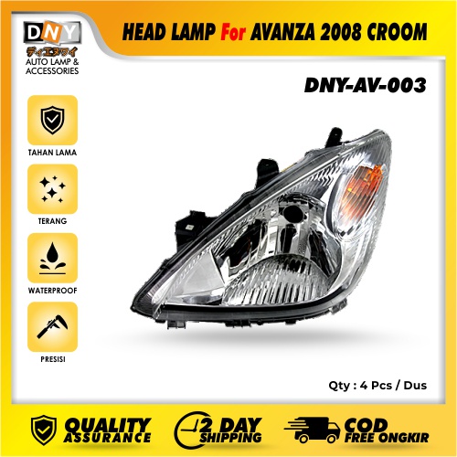 Head Lamp DNY For Avanza 2008