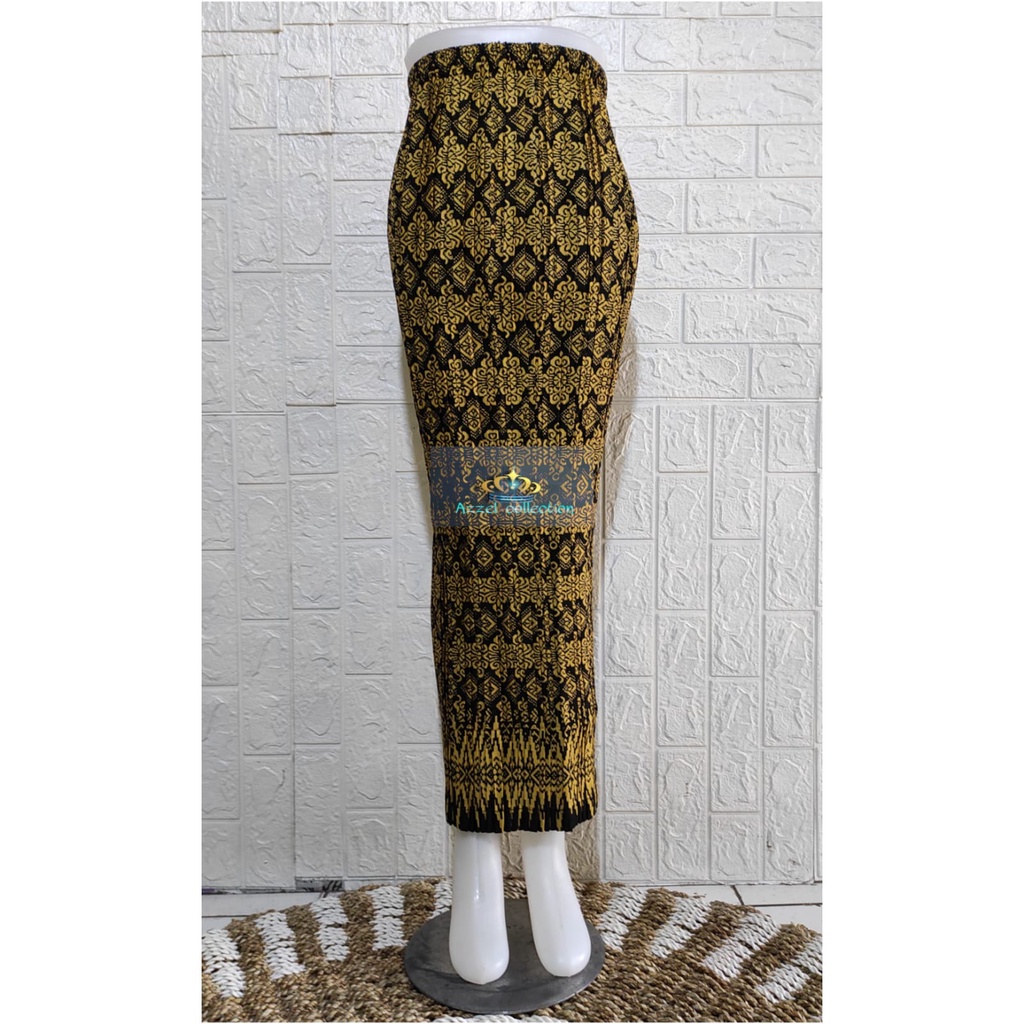 Terlengkap] Rok Plisket Batik - Original / Bawahan Kebaya / Rok Songket Prisket