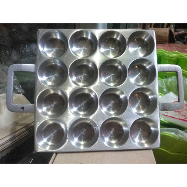 Cetakan Sate Telor Puyuh Isi 16 / Cetakan panggangan Telor Puyuh