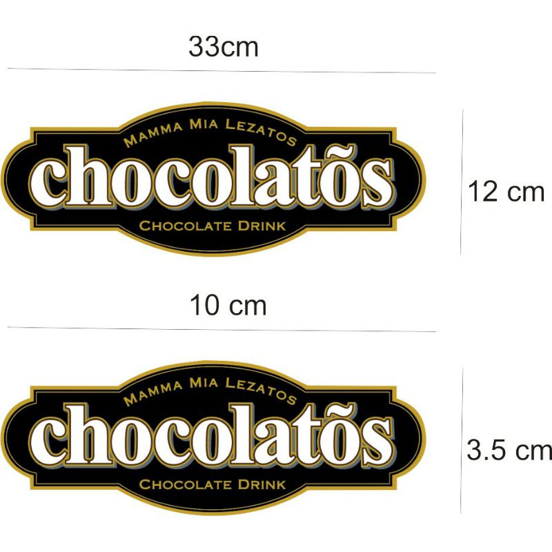 stiker CHOCOLATOS