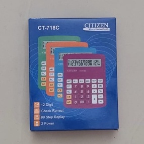 

Kalkulator Citizen CT 718 C Calculator Alat Hitung 12 digit