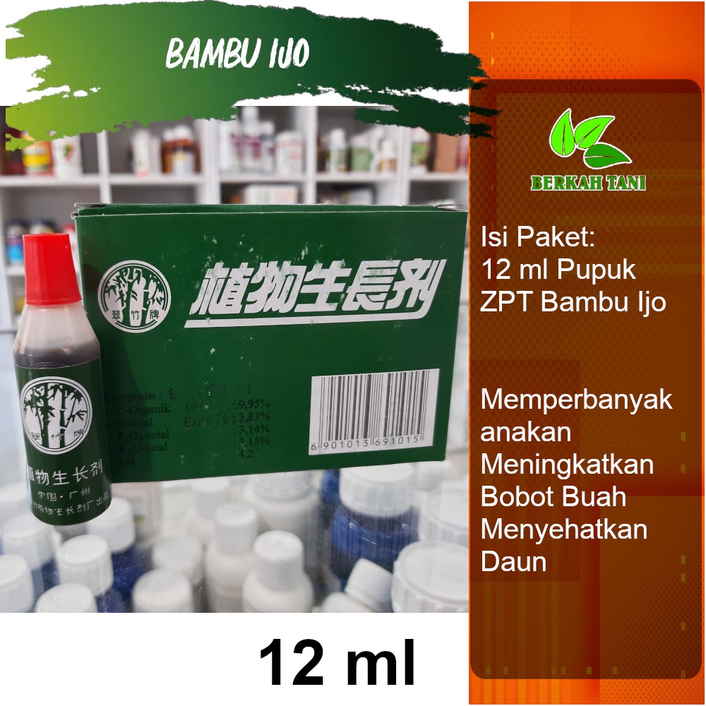 ZPT Tanaman Pupuk Bambuijo Bambu Ijo ZPT 12 ml
