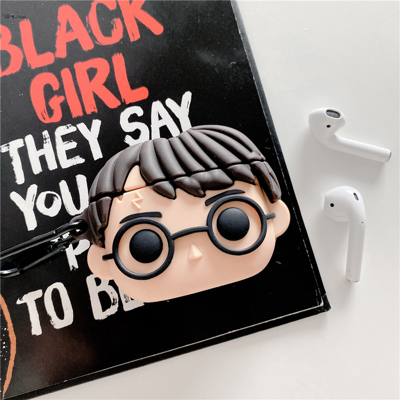 Casing Karet Wireless Untuk Airpods1 2i12 Untuk Airpods Pro Harry Potter Wireless Bluetooth Earphone Cases