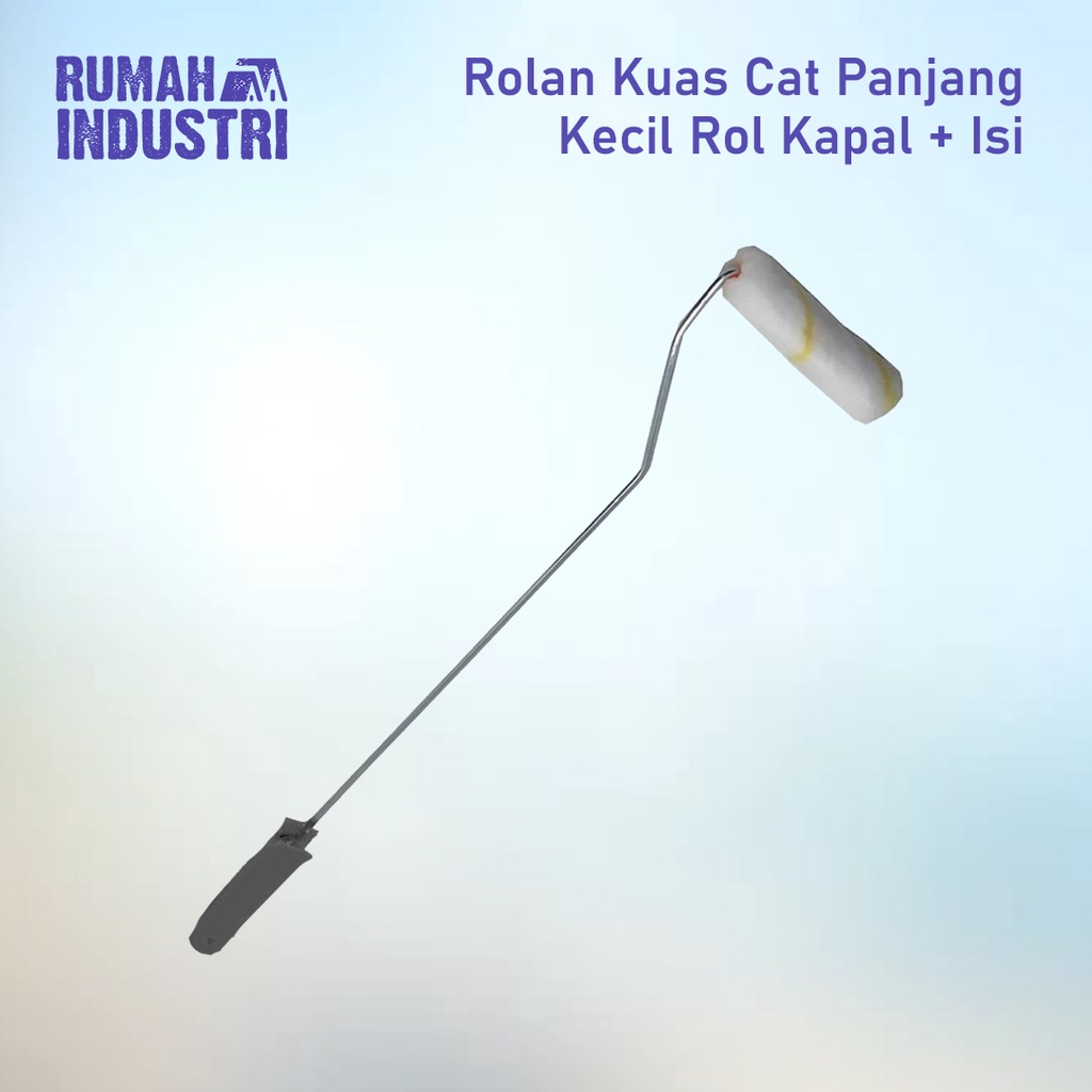 MURAH Kuas Rol Kapal Kecil Panjang 60 cm + Isi Rol Cat Tembok Kecil