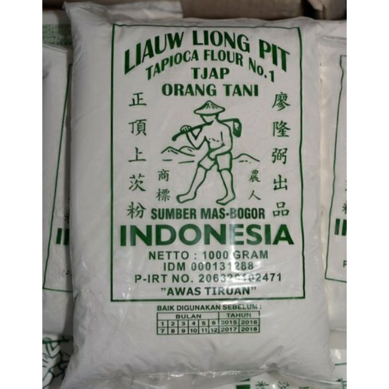 

liauw Liong Pit | Sagu cap orang tani