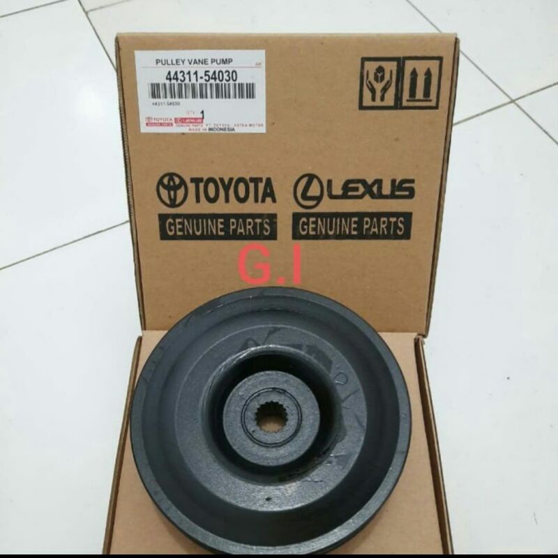 Pully Pompa Pulley Pompa Power Steering Pulley Vane Pump Toyota Kijang Diesel 7k Diesel