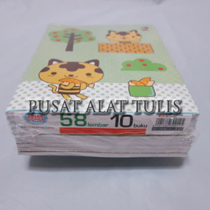 

BUKU TULIS SINAR DUNIA (SIDU) 58 LBR ISI 10 BUKU|ALAT TULIS |ATK MURAH