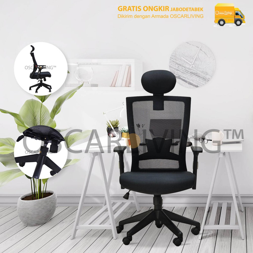 Chairman Kursi Kantor TS 01101 Kursi Kerja Atasan Kursi Manager Kursi Pimpinan Office Chair [Khusus 