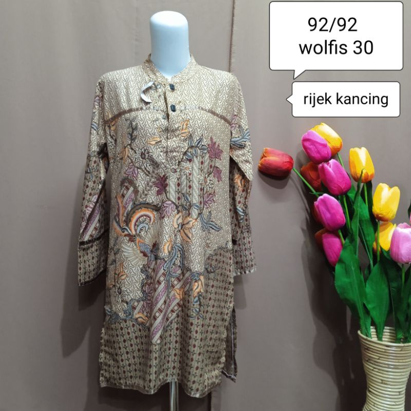 PRELOVED BAJU BATIK WANITA / (PART 1) / PL ATASAN BATIK WANITA / BAJU BEKAS-49