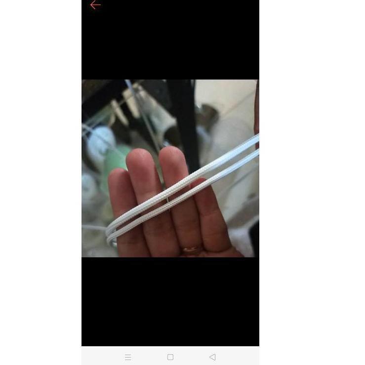 

Bayar Di Tempat 8AIW9 TALI KUR POY (1kg) 1000 Gram 3mm-6mm Putih Ratusan Meter. Rope Cord 97 Produk