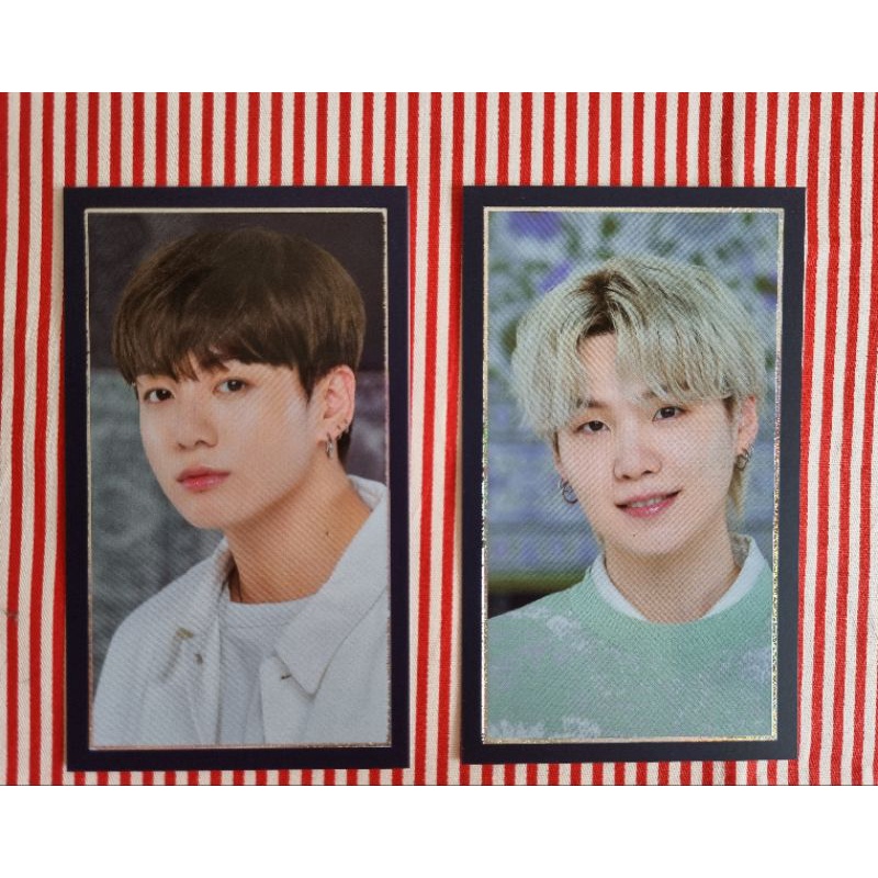 BTS SUGA MESSAGE CARD BTS PTD