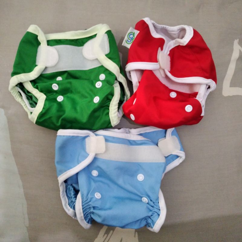 Paket cover Clodi newborn, lil gg, cluebebe, baby oz (preloved)