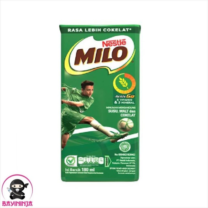 

MILO ActivGo UHT Cokelat 180 ml T-Ninjabayi 01