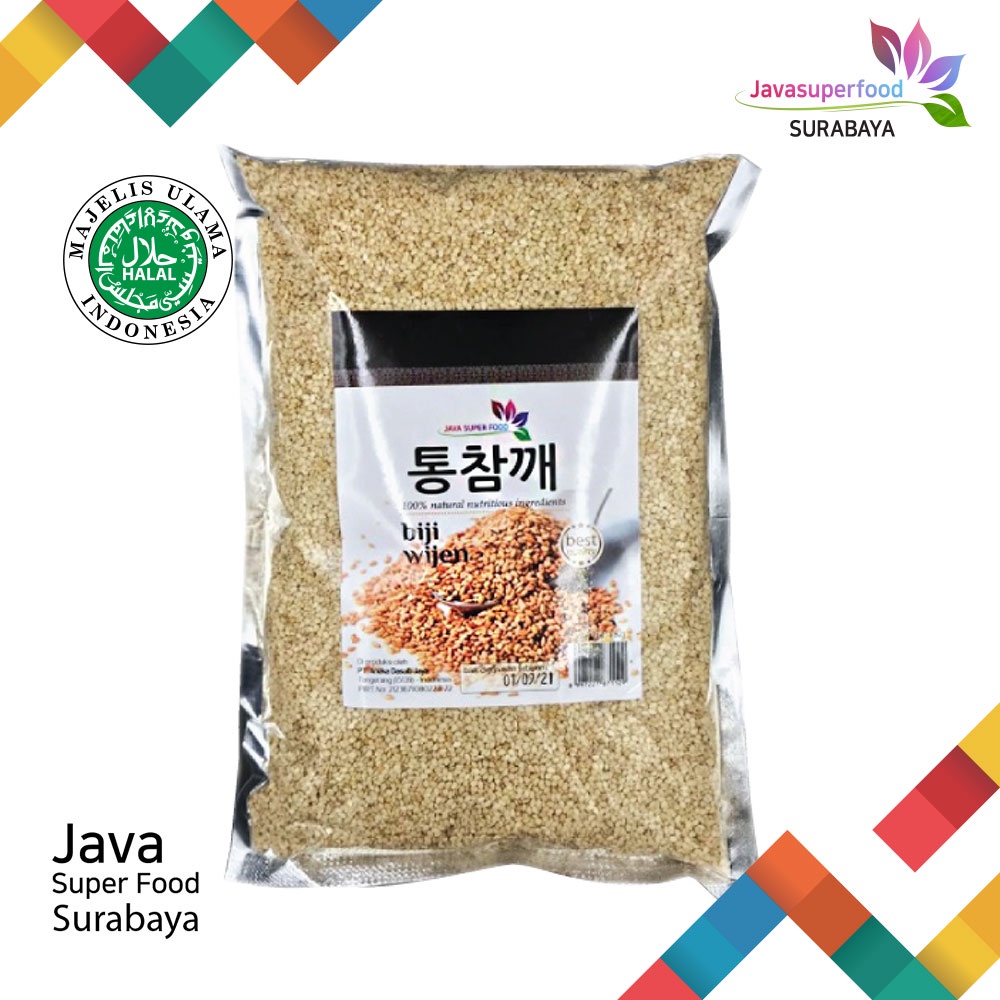 

BIJI WIJEN / SESAME SEEDS KOREA 1 KG