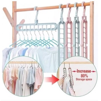 Magic Hanger Plastik 9  In 1 Serbaguna Murah