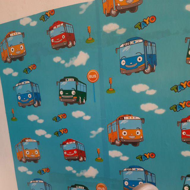 Wallpaper Dinding Original Motif Cars Dan Tayo Termurah