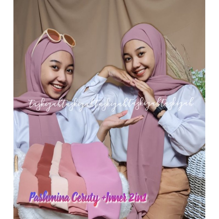 Pashmina INNER 2in 1 cerutty Babydoll