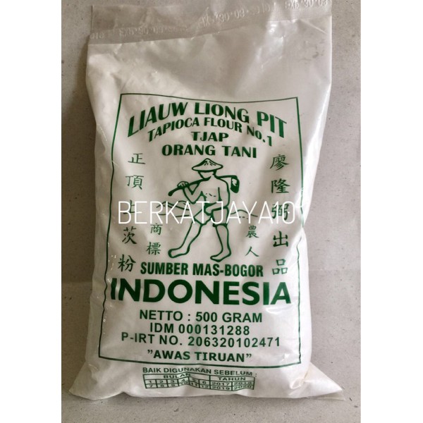 Tepung 500 GRAM Tapioka Sagu Tani Liauw Liong Pit Tapioca Flour