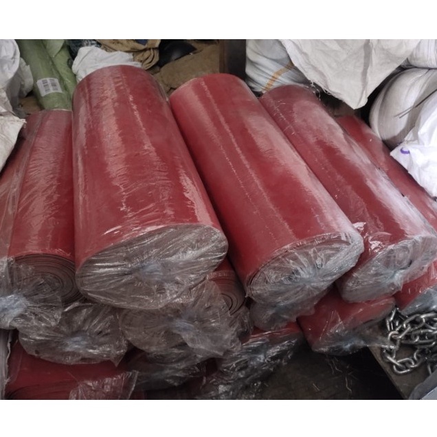 KARPET TALANG MERAH PERMETER/KARPET TALANG AIR/KARPET ATAP ALAS TERDAPAT BANYAK UKURAN