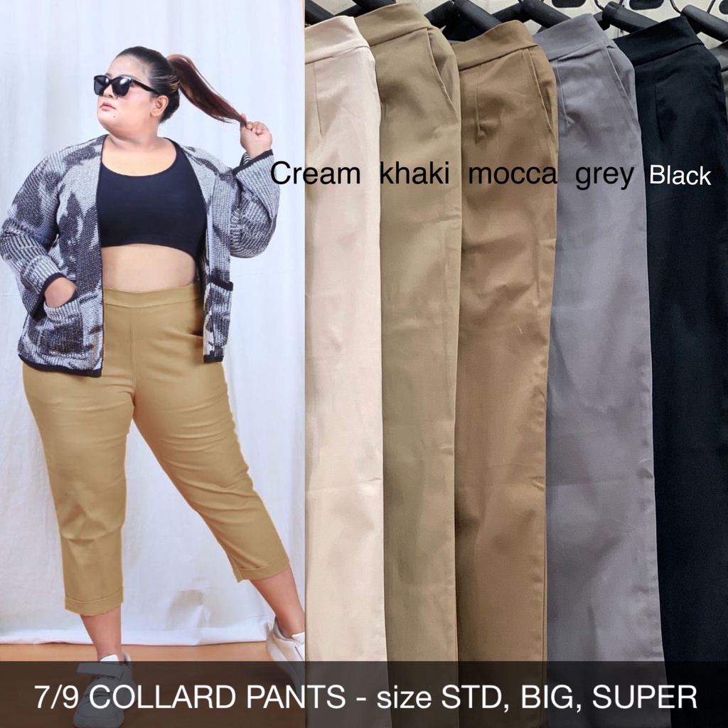 CELANA WANITA 7/9 COLLARD PANTS SERIES