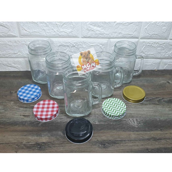 Tutup Drinking Jar Aluminum SINGLE / Tutup Jar Mason Aluminum SINGLE