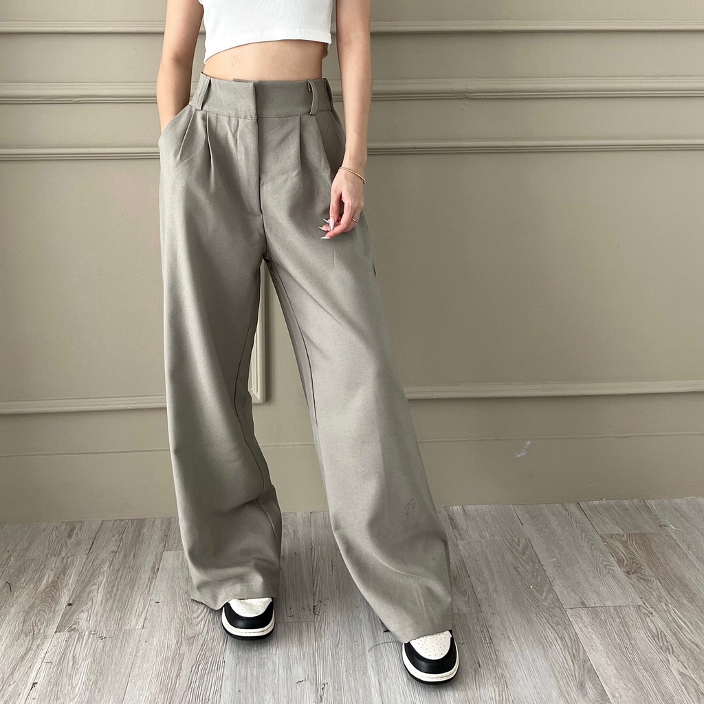 jessi highwaist semi wool pants