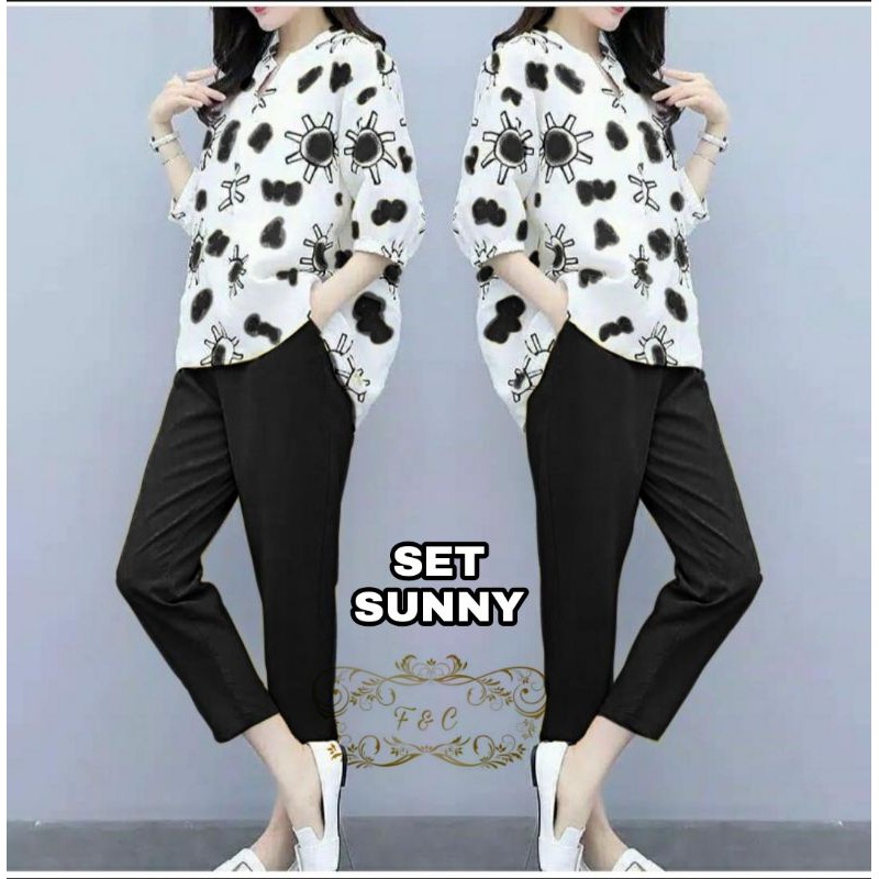 SET CELANA FASHION SUNNY BABYTERRY, 3 UKURAN