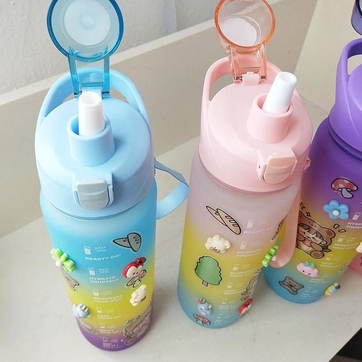 Recomended.. FREE SEDOTAN BOTOL VIRAL 1 LITER GRADASI 1LITER / 1L FREE STIKER 3D & 2D
